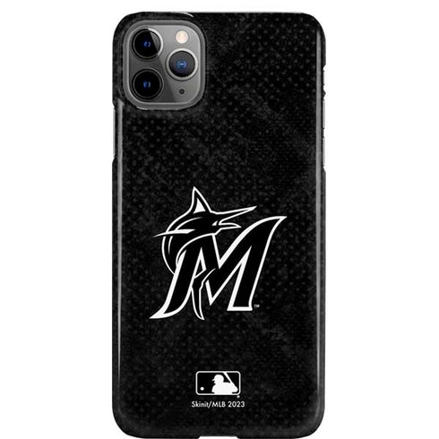 MLB Miami Marlins Dark Wash iPhone 11 Pro Max Lite Case