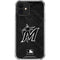 MLB Miami Marlins Dark Wash iPhone 12 Clear Case