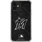 MLB Miami Marlins Dark Wash iPhone 12 Mini Clear Case