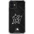 MLB Miami Marlins Dark Wash iPhone 12 Mini Clear Case
