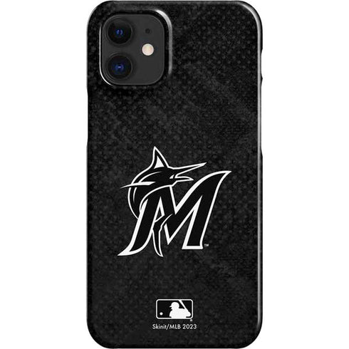 MLB Miami Marlins Dark Wash iPhone 12 Mini Lite Case