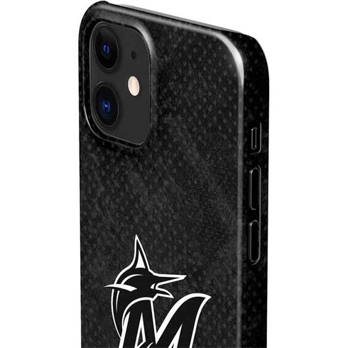 MLB Miami Marlins Dark Wash iPhone 12 Mini Lite Case