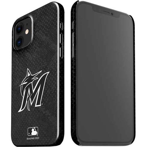 MLB Miami Marlins Dark Wash iPhone 12 Mini Lite Case