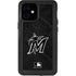 MLB Miami Marlins Dark Wash iPhone 12 Mini Waterproof Case