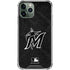 MLB Miami Marlins Dark Wash iPhone 12 Pro Clear Case
