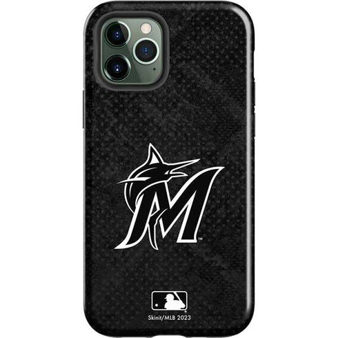 MLB Miami Marlins Dark Wash iPhone 12 Pro Impact Case