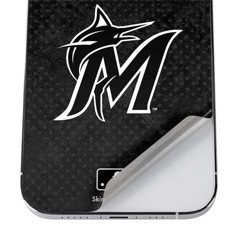 MLB Miami Marlins Dark Wash iPhone 12 Pro Max Skin