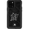 MLB Miami Marlins Dark Wash iPhone 12 Pro Waterproof Case