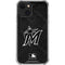 MLB Miami Marlins Dark Wash iPhone 13 Mini Clear Case