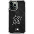 MLB Miami Marlins Dark Wash iPhone 13 Pro Max Clear Case