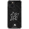 MLB Miami Marlins Dark Wash iPhone 14 Clear Case