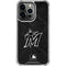 MLB Miami Marlins Dark Wash iPhone 15 Pro Clear Case