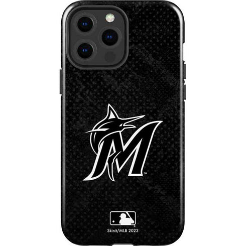 MLB Miami Marlins Dark Wash iPhone 15 Pro Max Impact Case