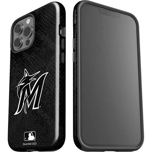 MLB Miami Marlins Dark Wash iPhone 15 Pro Max Impact Case
