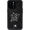 MLB Miami Marlins Dark Wash iPhone 14 Pro Max Waterproof Case