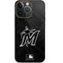 MLB Miami Marlins Dark Wash iPhone 14 Pro Skin