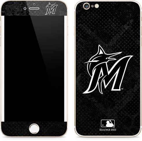 MLB Miami Marlins Dark Wash iPhone 6/6s Plus Skin