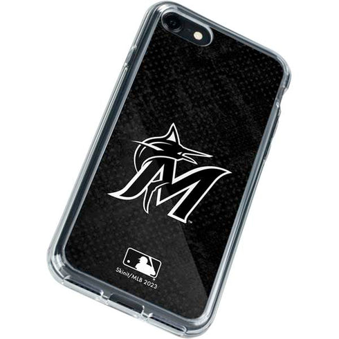 MLB Miami Marlins Dark Wash iPhone SE (2nd & 3rd Gen) Clear Case