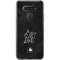 MLB Miami Marlins Dark Wash LG K51/Q51 Clear Case