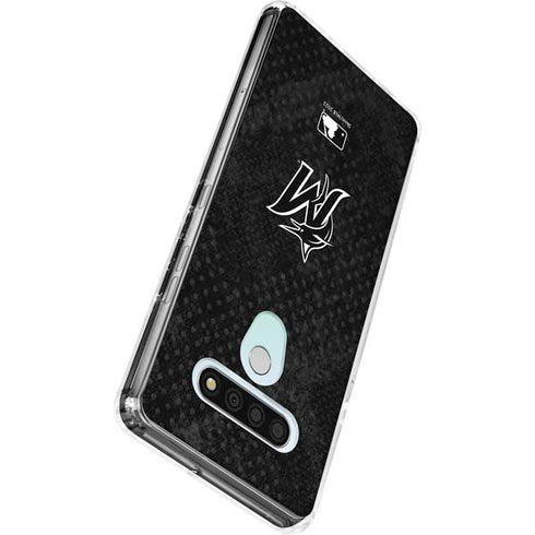 MLB Miami Marlins Dark Wash LG Stylo 6 Clear Case
