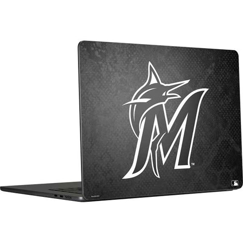 MLB Miami Marlins Dark Wash MacBook Air 15 in (2023) Skin