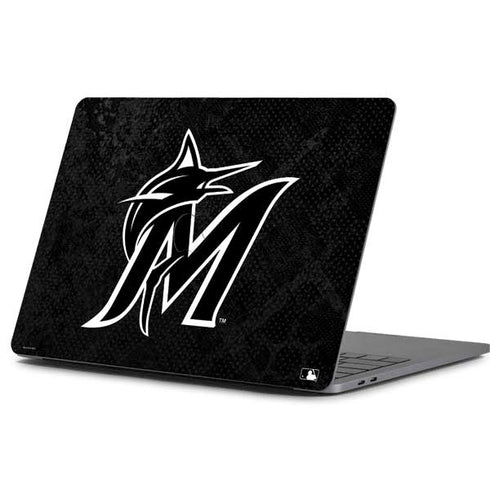 MLB Miami Marlins Dark Wash Apple MacBook Pro 13-inch Skin