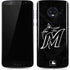 MLB Miami Marlins Dark Wash Moto G6 Skin