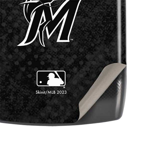 MLB Miami Marlins Dark Wash Motorola RAZR Skin