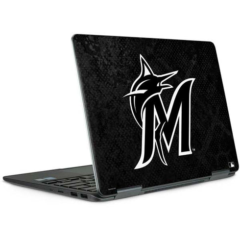 MLB Miami Marlins Dark Wash Notebook 9 Pro 13in (2017) Skin