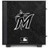 MLB Miami Marlins Dark Wash NZXT H510 Compact ATX Mid-Tower Case Skin
