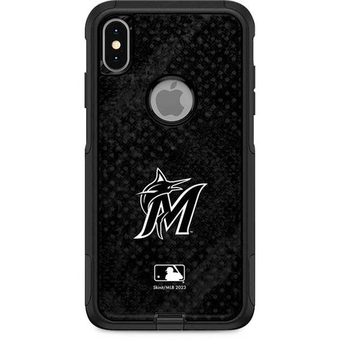 MLB Miami Marlins Dark Wash Otterbox Commuter iPhone Skin