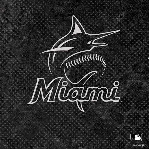 MLB Miami Marlins Dark Wash PS4 Controller Skin