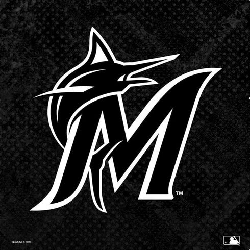 MLB Miami Marlins Dark Wash PS4 Slim Skin