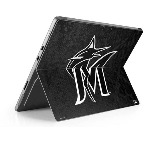 MLB Miami Marlins Dark Wash Surface Pro 8 Skin