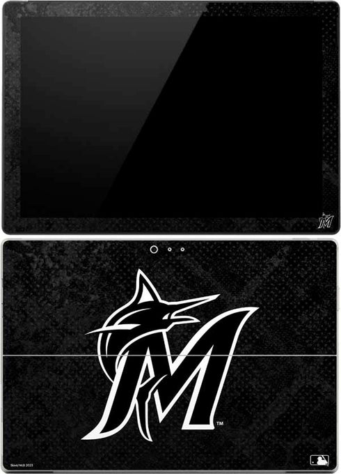 MLB Miami Marlins Dark Wash Surface Pro (2017) Skin