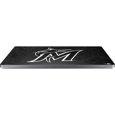 MLB Miami Marlins Dark Wash Universal Laptop 15in (12.2 x 8.8in) Skin