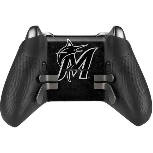 MLB Miami Marlins Dark Wash Xbox Elite Wireless Controller Series 2 Skin