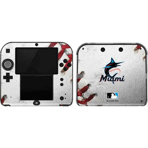 MLB Miami Marlins Game Ball Nintendo 2DS Skin