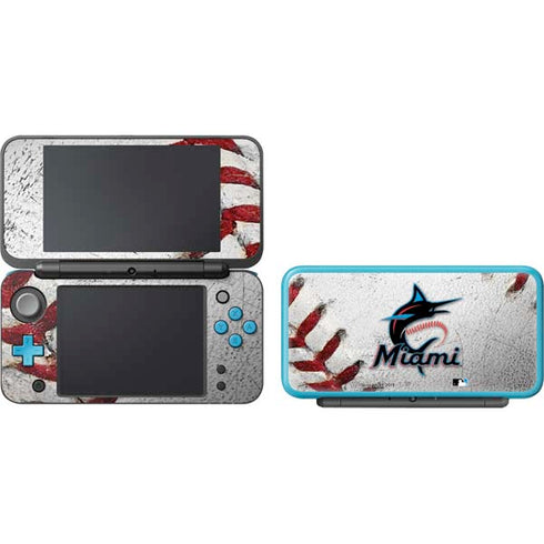 MLB Miami Marlins Game Ball Nintendo 2DS XL (2017) Skin
