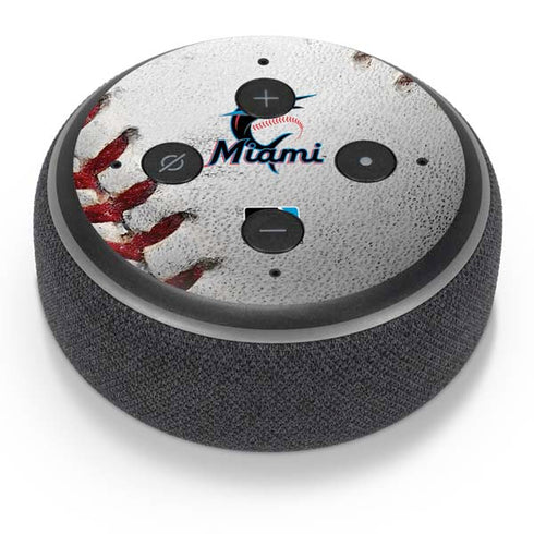 MLB Miami Marlins Game Ball Amazon Echo Dot Skin