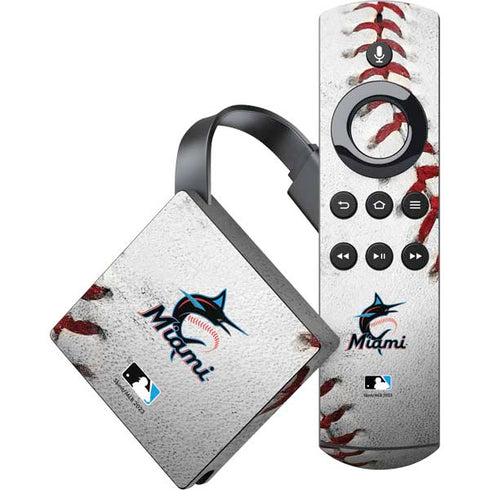 MLB Miami Marlins Game Ball Amazon Fire TV Skin