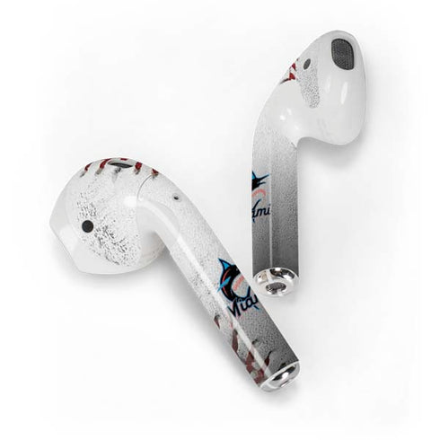 MLB Miami Marlins Game Ball Apple AirPods 2 Skin