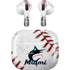 MLB Miami Marlins Game Ball Apple AirPods (3rd Gen 2021) Skin