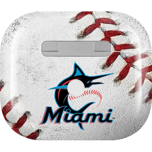 MLB Miami Marlins Game Ball Apple AirPods (3rd Gen 2021) Skin