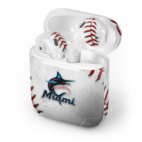 MLB Miami Marlins Game Ball Apple AirPods Skin