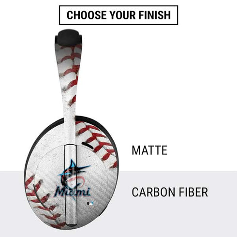 MLB Miami Marlins Game Ball Bose Noise Cancelling Headphones 700 Skin