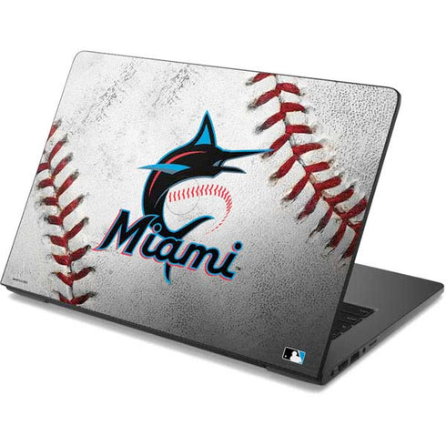 MLB Miami Marlins Game Ball Dell Chromebook Skin