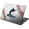 MLB Miami Marlins Game Ball Dell Chromebook Skin
