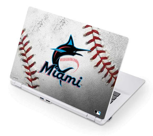MLB Miami Marlins Game Ball Acer Chromebook Skin