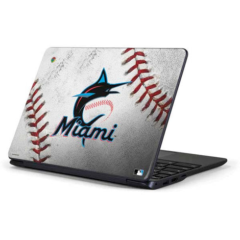 MLB Miami Marlins Game Ball Samsung Chromebook Skin